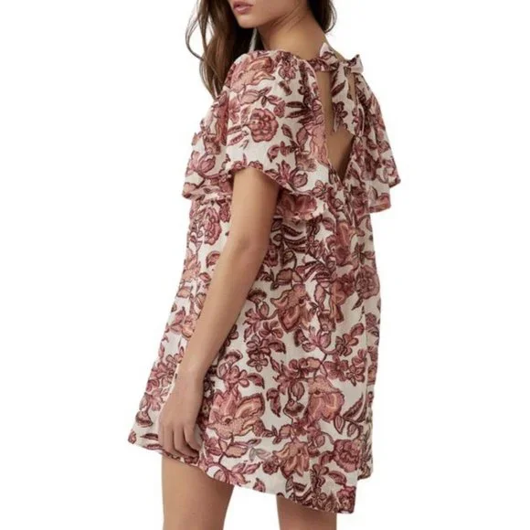 Free People Women's Kauai Getaway Printed Tunic Top size Small XL NWT Floral - Picture 4 of 16